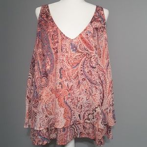 Boutique Woman's Sleeveless Blouse 1X